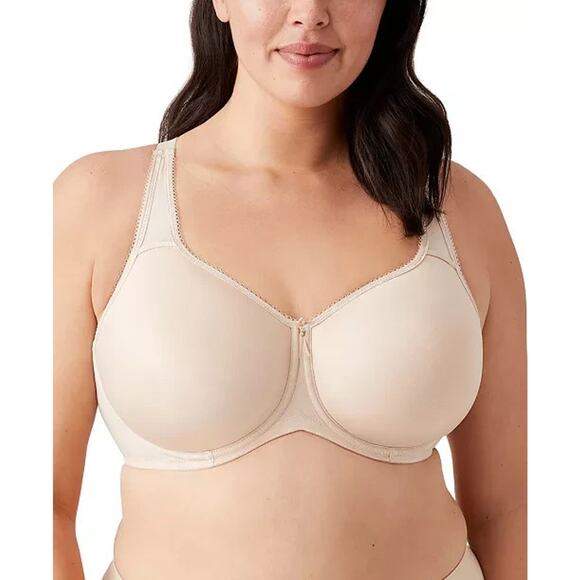 Wacoal Women's Basic Beauty Underwire T-Shirt Bra, Sand, Size 40DD 0197 - Picture 1 of 3